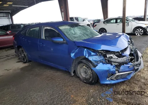 2019 Honda Civic Lx z USA, uszkodzony, nr VIN 2HGFC2F61KH531541